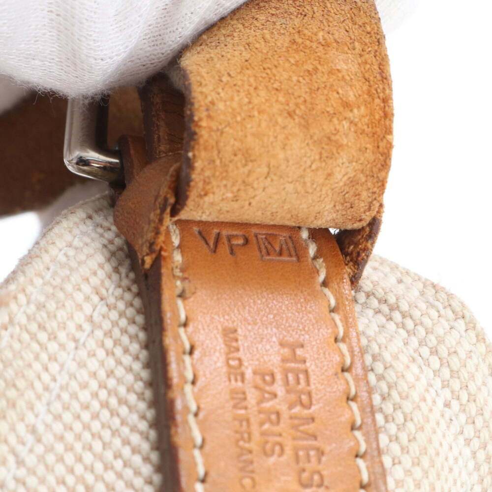 Hermes □M stamp Marwari PM leather and canvas one-shoulder bag, shoulder hand... - Picture 10 of 10